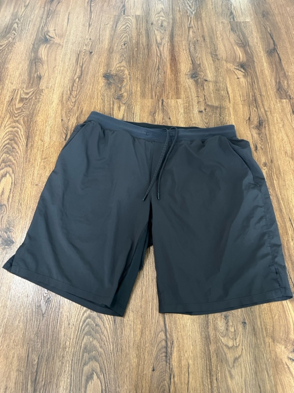 lululemon athletica Men’s Black Performance Drawstring Shorts